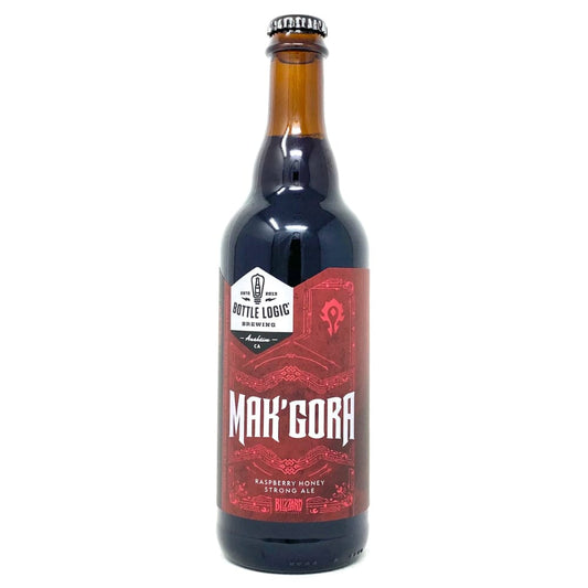Bottle Logic Brewing Mak'Gora Raspberry Honey Strong Ale