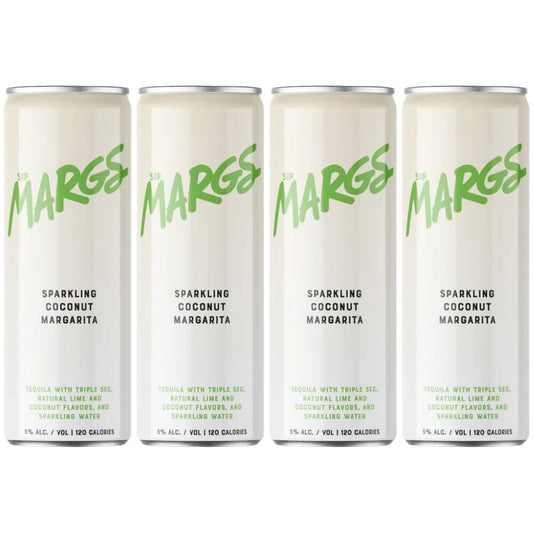 SipMARGS Coconut Margarita 4PK