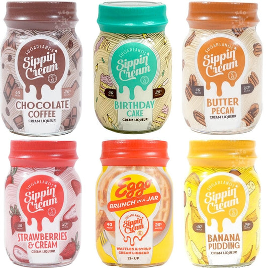 Sugarlands Sippin' Cream 50ml Variety 6 Pack