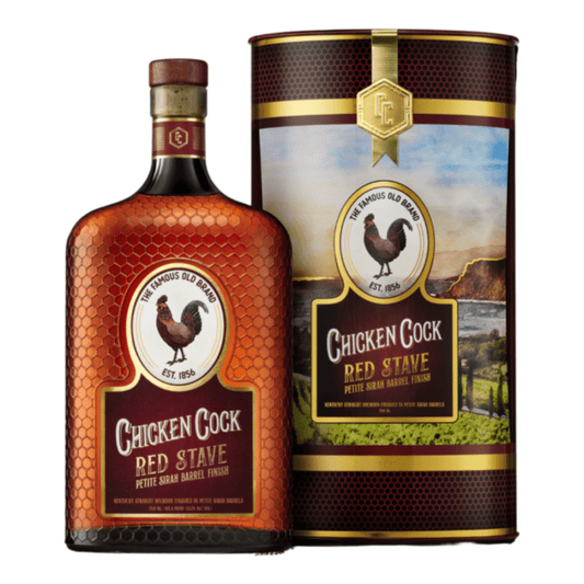Chicken Cock Red Stave Kentucky Straight Bourbon