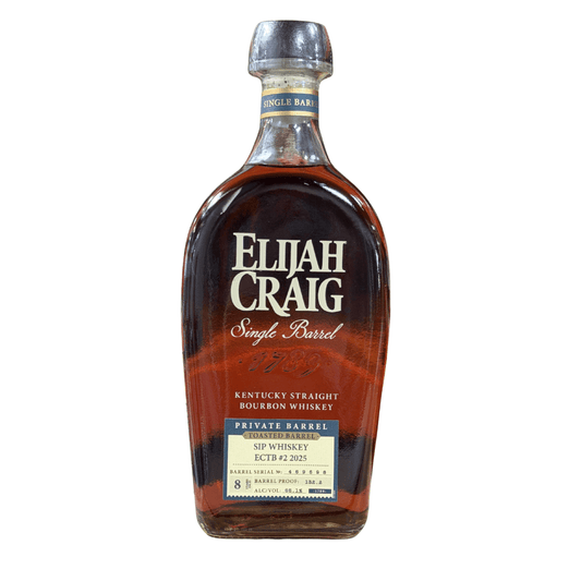 Elijah Craig Toasted Barrel Privately Selected by Sip Whiskey 132.2 Proof