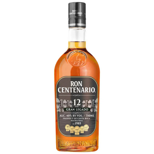 Ron Centenario Old Gran Legado 12 Year Rum