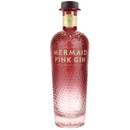 Mermaid Pink Gin 750ml British Strawberry Infused Gin